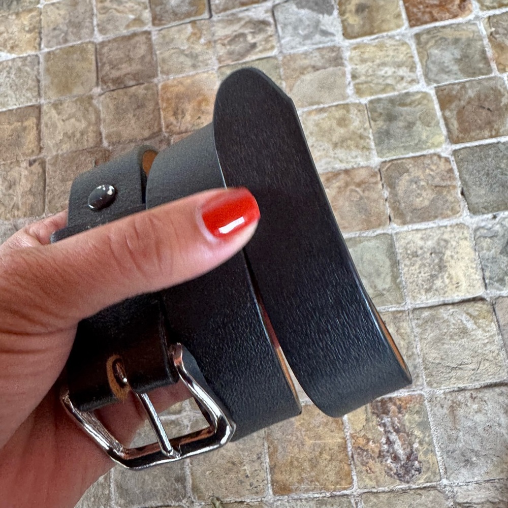 Kids leather belts